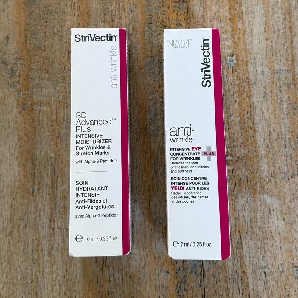 StriVectin Anti-Wrinkle Moisturizer and Eye Concentrate • Travel Sizes - Picture 2 of 3